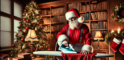 Paper-Saving QR Code Corporate Christmas Cards