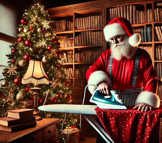 Image representing title 'Paper-Saving Company Christmas Cards with QR Codes'