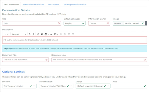 Digital documentation replacing paper-based processes with Bangl