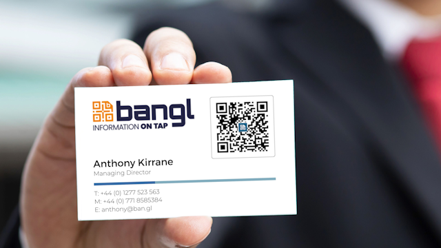 Image representing title 'Smart Business Contact Sharing'